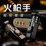 Gun Bolt Push Egg Fidget Spinner Fire Gunner Decompression Handy Tool Toy edc Hard Core Metal Ratche