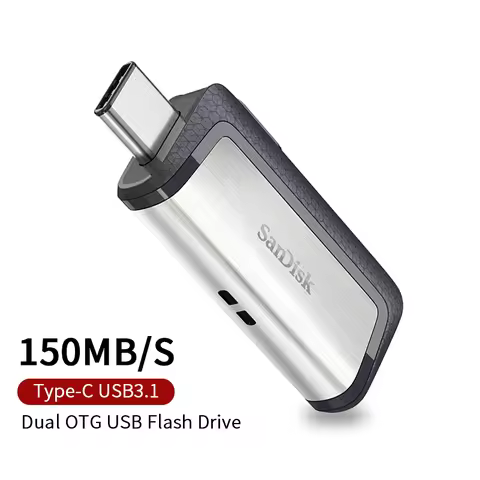 SanDisk Ultra Dual Drive USB 3.1 Type-C 256GB 128GB 64GB Multifunctional USB Flash Drive SDDDC2 For 