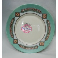 9" JD'OM Arcopal dinner plate (made in FRANCE)/9" JD'OM Arcopal pinggan (Buatan dari France)/9" JD'O