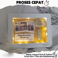 VINTAGE FRAME | 3D FRAME | FLOWER IN FRAME | KADO | KADO UNIK | KADO ULANG TAHUN WISUDA WEDDING ANNI