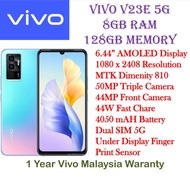 Vivo V23e 5G 8gb/128gb One Year Warranty