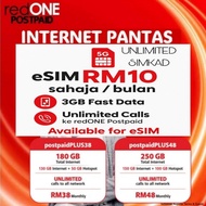 SIMKAD ESIM RedONE 4G/5G SERENDAH RM10 SELF REGISTER SCAN QR SAHAJA