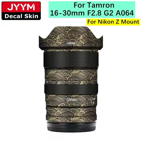 Customized Sticker For Tamron 16-30mm F2.8 G2 A064 Lens Decal Skin Vinyl Wrap Protective Film Coat 1
