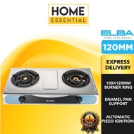 Elba 2 Burner Gas Stove EGS-F7112(SS) Stainless Steel Kitchen Stove | Gas Stove | Dapur Gas | Stainl
