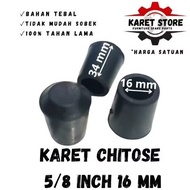 RUBBER LEGS CHITOSE/COP 5⁄8 INCH 16 MM/ CHAIR LEGS CHAIR LEGS BASE TABLE LEGS LEGS STOOL LEGS