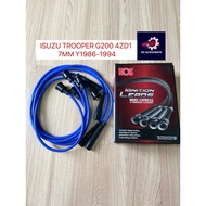4001 - *HOS* KP AUTO - ISUZU TROOPER G200 4ZD1 1986Y-1994Y - CAR PLUG WIRE SET / (7MM) PLUG CABLE SI