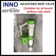 SERICITE/INNO Water Closet Spare Part - Single/Dual Push Button Outlet & Inlet Valve for 1 Piece & C