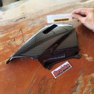 ครอบกรอง Pcx160 2021-2023 งานเคฟล่า5D เงาสวยลายคมชัด แถมฟรีสติ๊กเกอร์