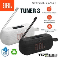 JBL Tuner 3 Waterproof Wireless Bluetooth Portable Speaker with FM Radio