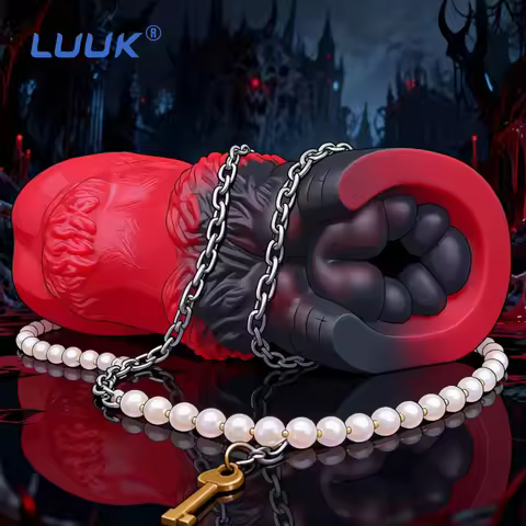 LUUK Silicone Male Masturbator Lifelike Donkey Hoof Design Stroker for Men Pocket Pussy Onahole Real