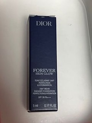 DIOR 1N 粉底試用裝 forever skin glow