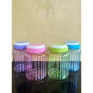 Ecer - RUBY PLASTIC JAR / COLORFUL PLASTIC JAR / BEAUTIFUL RUBY JAR