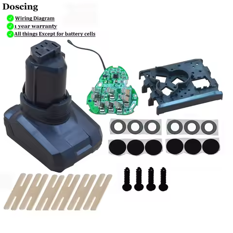 L1215R Battery Case Protection Circuit Board Box PCB BMS For AEG RidGid 10.8V 12V Lithium Tool BS12C