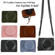 Luxury X-half Pu Leather Camera Case Full Cover For FujiFilm X-Half X Half