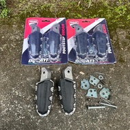 Rubber postep ducati hypermard footstep ducati set right left