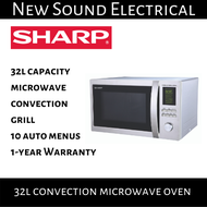 Sharp R-92A0(ST)V Microwave oven with Grill and Convection (32L) | 1-year Local Warranty