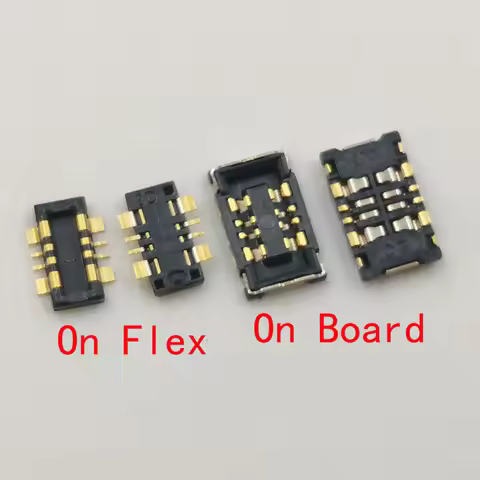 2-10Pcs FPC Connector Inner Battery Flex Plug Holder For Samsung Galaxy A21S A217 S20FE S20 FE G781 
