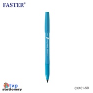 FASTER ปากกาหัวเข็ม 0.28mm. รุ่น Exter Fine รหัส CX401 [ 1 ด้าม ]