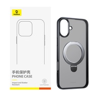 Baseus SkyRing Series Magnetic Phone Case with Stand for iP 16 Phone Protection