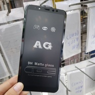 Samsung A8PLUS _ Anti-Fingerprint Matte Tempered Glass
