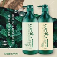 【CORSICA 科皙佳】頭皮調理組合 薄荷洗髮精+潤髮乳