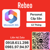 Office 365 Personal Nâng Cấp Chính ChủTài Khoản Cấp Sẵn 12 Tháng Phần Mềm Microsoft 365 1 Năm- REBEO