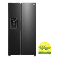 MIDEA MDRS761MYC45SG SIDE-BY-SIDE FRIDGE(574L)(Energy Efficiency Class 3)