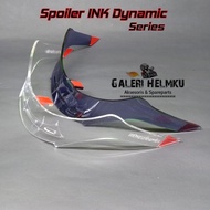 Spoiler Helm INK Dynamic Smoke CLEAR aksesoris helm full face