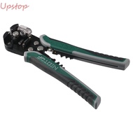 UPSTOP Wire Stripper, Green 4-in-1 Crimping Tool, Durable High Carbon Steel Wiring Tools Cable