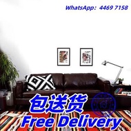 🔥免费送货-皮梳化 雙人梳化 Sofa 單人沙發 梳發 懶人梳化椅 包送貨