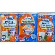 Lifree Adult Diapers Pants Type 1pcs Packaging (M/L/XL/XXL)