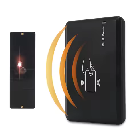 10pcs Passive RFID Tags with LED Light UHF RFID Tag for Asset Management