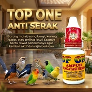 (VB10) VITAMIN TOP ONE – BIRD HOARSE MEDICINE 15ml Effective Solution to Overcome Hoarse Voice & Bir