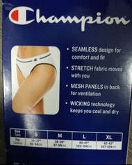 Champion underwear wicking &amp; seamless一體成型的無縫內褲 Bikini吸濕排汗