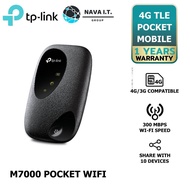TP-Link M7000 Pocket WiFi พกพาไปได้ทุกที่ 4G LTE Mobile Wi-Fi รับประกันศูนย์ 1 ปี