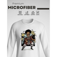 MICROFIBER DRAGON BALL jersey baju pancing muslimah motor sport man long sleeves tshirt lelaki jersi
