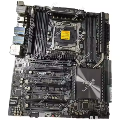 For Asus X99-E WS/USB 3.1 Workstation Motherboard 7 Full Speed PCI-E Slots Supports Most Graphics Ca