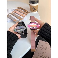 New 2022 Model Corrugated Magnetic Strap With Lock Can Be Used With Smart Watch 7 6 5 4 3 2 1 Se HW2