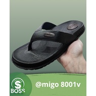 Amigo Men Slippers 8001v | Durable Anti-Slip Sandal | Casual Flip Flops (@migo 8001v)
