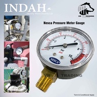 🇲🇾 Ready Stock 💕Pressure Meter Gauge for Outdoor Water Filter / Water Filter Pressure Meter