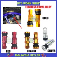 COLOUR ALLOY TUBELESS VALVE KEPALA TIUBLESS TIUB TUBELESS HEAD Y15 LC135 EX5 LAGENDA KRISS RS150