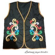 Dayak Costume Embroidery Vest ready