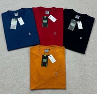 Paket 4 pcs 100 ribu kaos pocket saku pria dan wanita