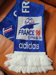 Adidas France 98 世界盃圍巾 頸巾