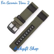 22mm nylon fabric strap for Garmin Venu 2