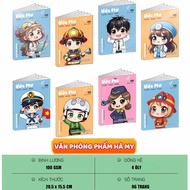 Combo of 10 Student Notebooks 4 Olys 96 Pages A5 Paper 80/100/120gsm Various Designs