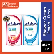 Antabax Shower Cream Refill (Protect+Fresh) 850mLx2