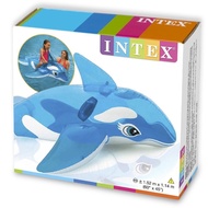 INTEX ห่วงยางปลาโลมา เป่าลม สีฟ้า ลิขสิทธิ์แท้ INTEX โลมา สีฟ้า