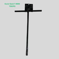 TEKIPO AX-WR-TT0232 8mm T-Socket Wrench TEKIPO 8mm T-Socket Wrench