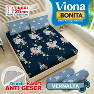 Viona By Bonita Bed Sheet No. 2 Queen Size 160x200 B2 Pillow 2